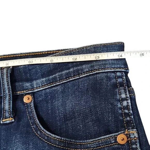 Madewell 10" High-Rise Skinny Jeans Denim Classic Womens Sz 27 - Picture 7 of 8